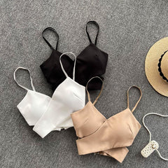 Hottie Bottoming Crossover Halter Üst