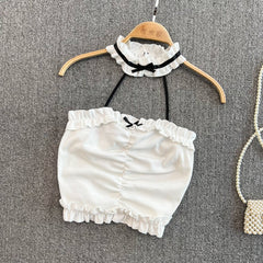 Seksiy Backless Derin Yaka Atlet