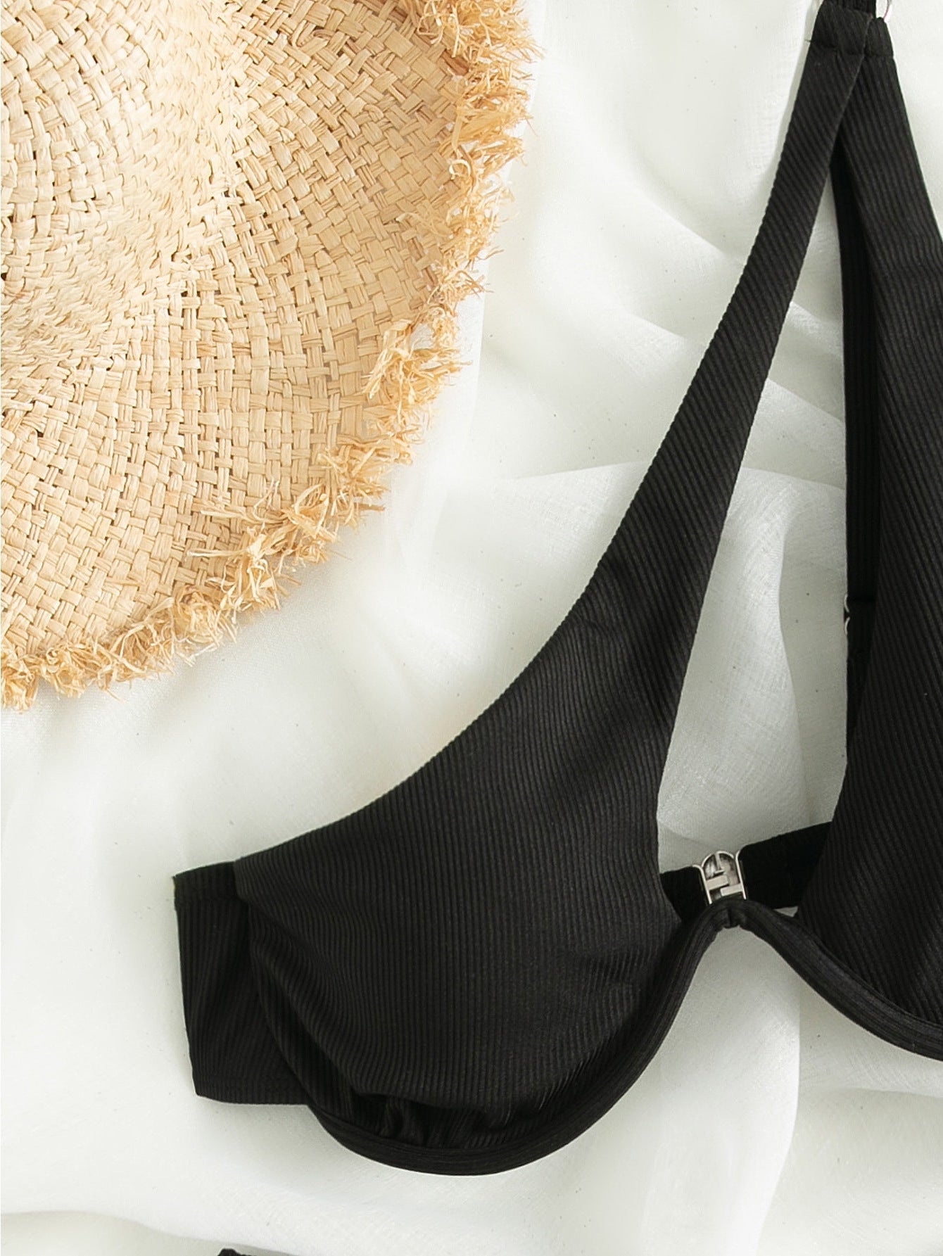 Tek Omuzlu Yarık Bikini