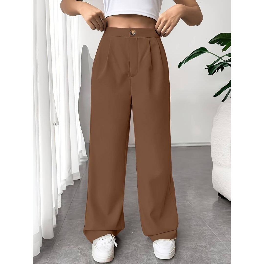 Genevievei | Kadın Geniş Paça Pantolonlar | Rahat