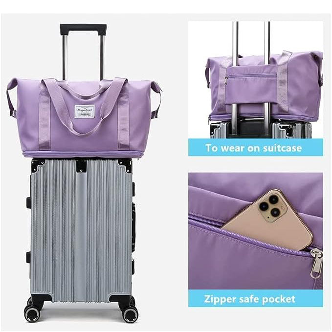 Çok Fazla Depolama Alanına Sahip Su Geçirmez Seyahat Çantası