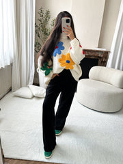 Mia™ Pullover Margerite yumuşak yün