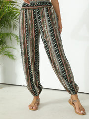 Marit | Etnik Grafik Boho Pantolon