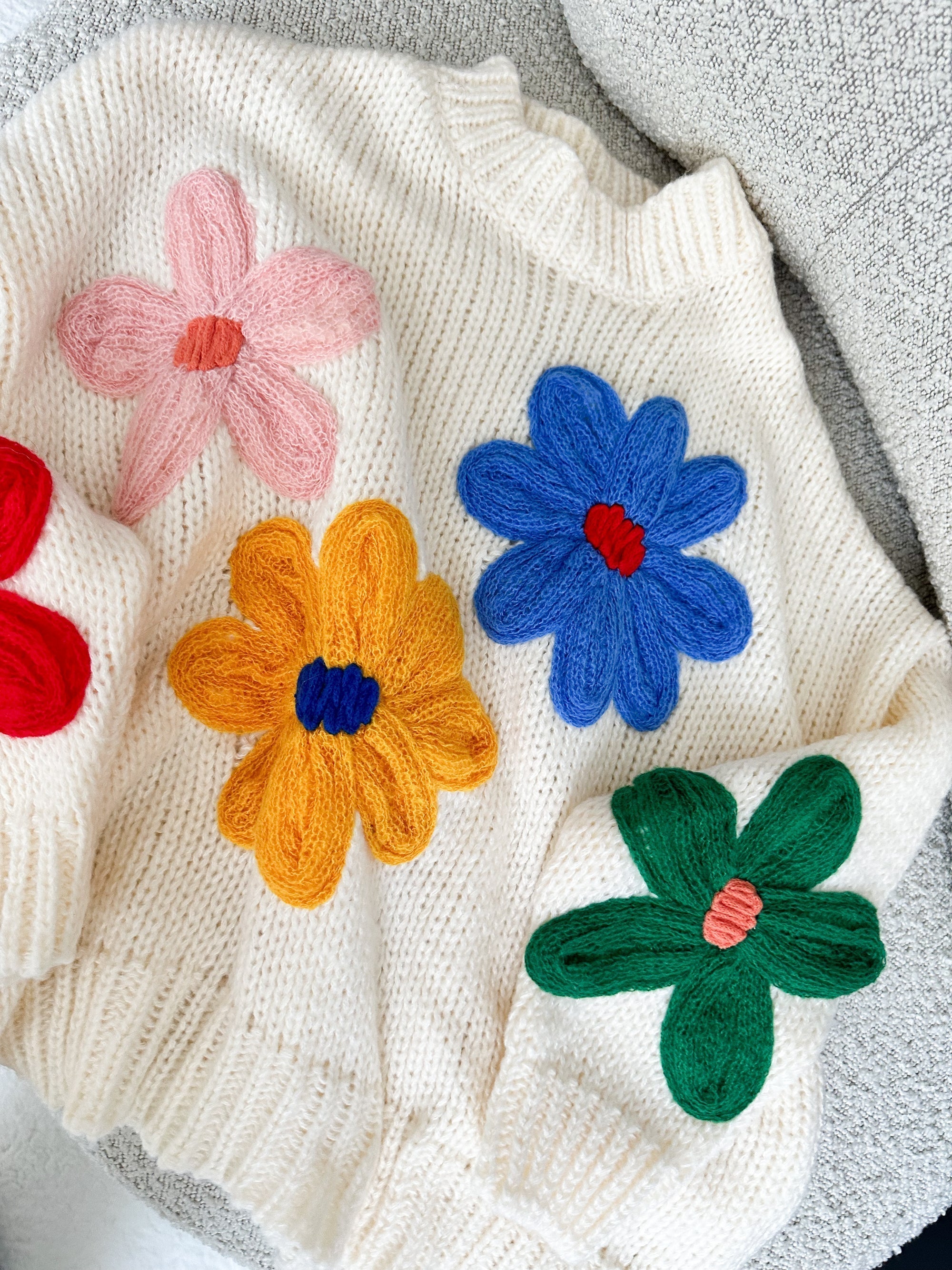 Mia™ Pullover Margerite yumuşak yün