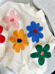 Mia™ Pullover Margerite yumuşak yün