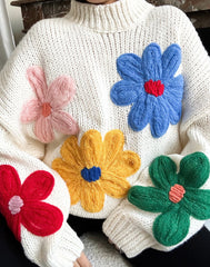 Mia™ Pullover Margerite yumuşak yün