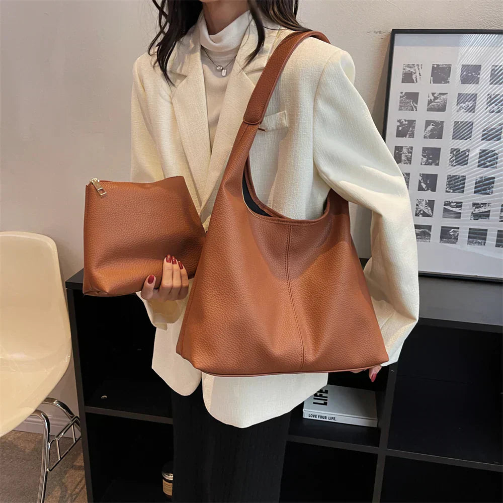 Vegan Deriden Hobo Çanta