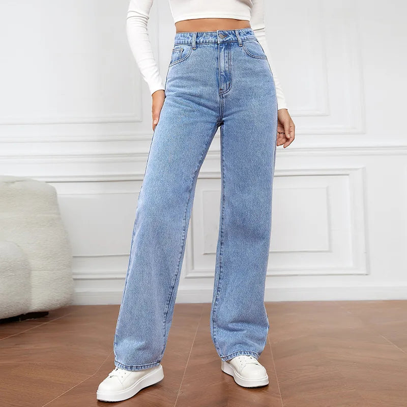 Lucy™ Yüksek Bel Vintage Kot Pantolon