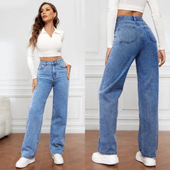 Lucy™ Yüksek Bel Vintage Kot Pantolon