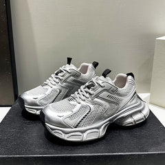 Kadın Moda Bahar Kore Tarzı Kalın Taban Spor Ayakkabılar