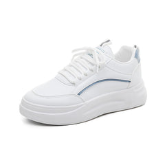 Beyaz Kadın Yaz Nefes Alabilir Kore Tarzı Sneaker
