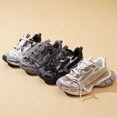 Kadınlar ve Erkekler için Çift Trendy Moda Retro Sneaker'lar