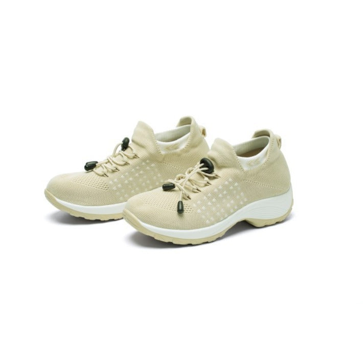Kadın Çorap Mom Uçan Dokuma Büyük Numara Sneaker