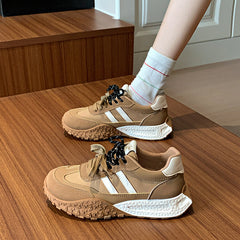 Kadın Niş Retro Platform Waffle Trendy Hafif Spor Ayakkabılar