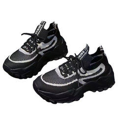 Kadınların Nefes Alabilir Moda Baba Sneaker'ları için Bahar