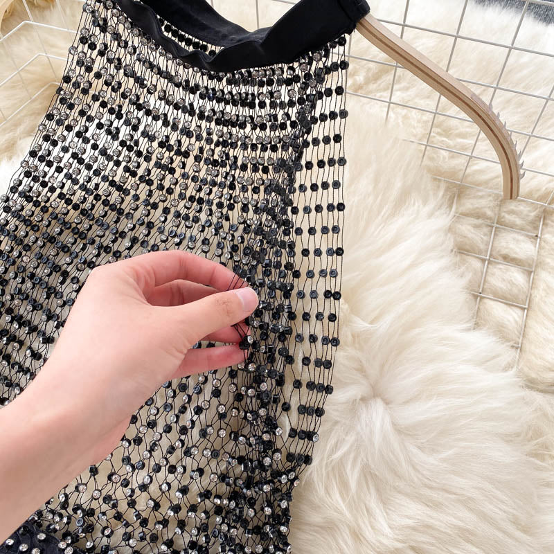 Boşaltılmış Kolsuz Halter Üst