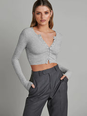 Slim-fit Ribana Desenli Kısa Hırka
