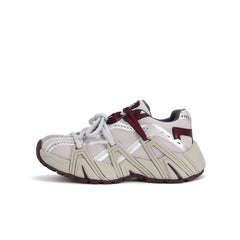 Kabinet Yüksekliği Nefes Alabilen Retro Mandarin Ördek Sneakers