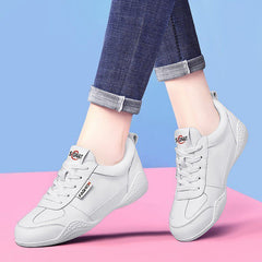 Kadın Beyaz Rahat Spor Platform Çok Amaçlı Şık Sneakerlar