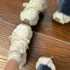 Kadın & Erkek Baba Platform Yükseltilmiş Trendy Şık Spor Erkek Ayakkabıları