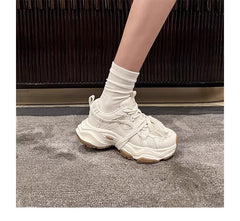 Kadın & Erkek Baba Platform Yükseltilmiş Trendy Şık Spor Erkek Ayakkabıları