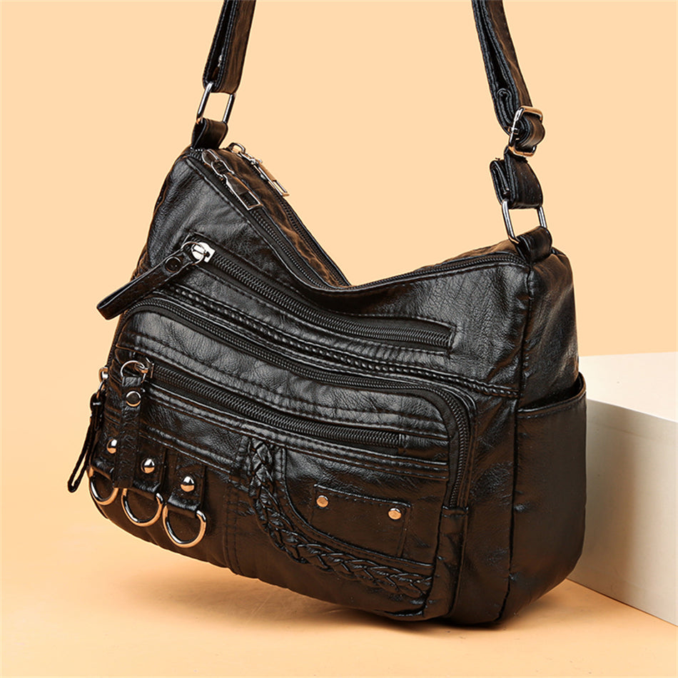 Dorothea - Vintage PU Deri Çanta