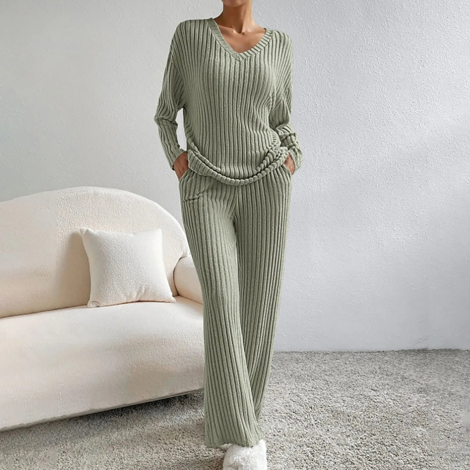 Jane™ - Örgü İki Parça Set