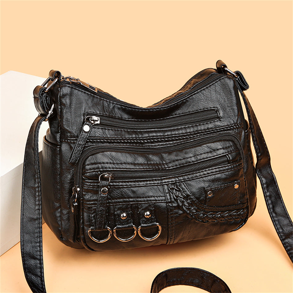 Dorothea - Vintage PU Deri Çanta