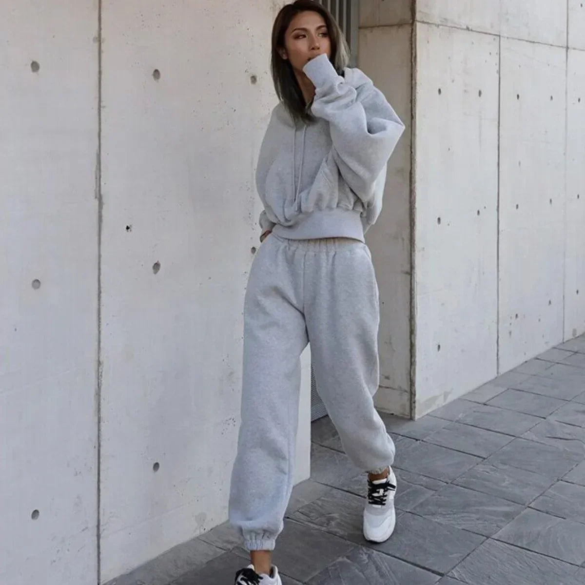Alana | Kadınlar için Rahat Kış Sweatseti