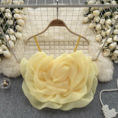 Niche Organza 3D Çiçekli Atlet