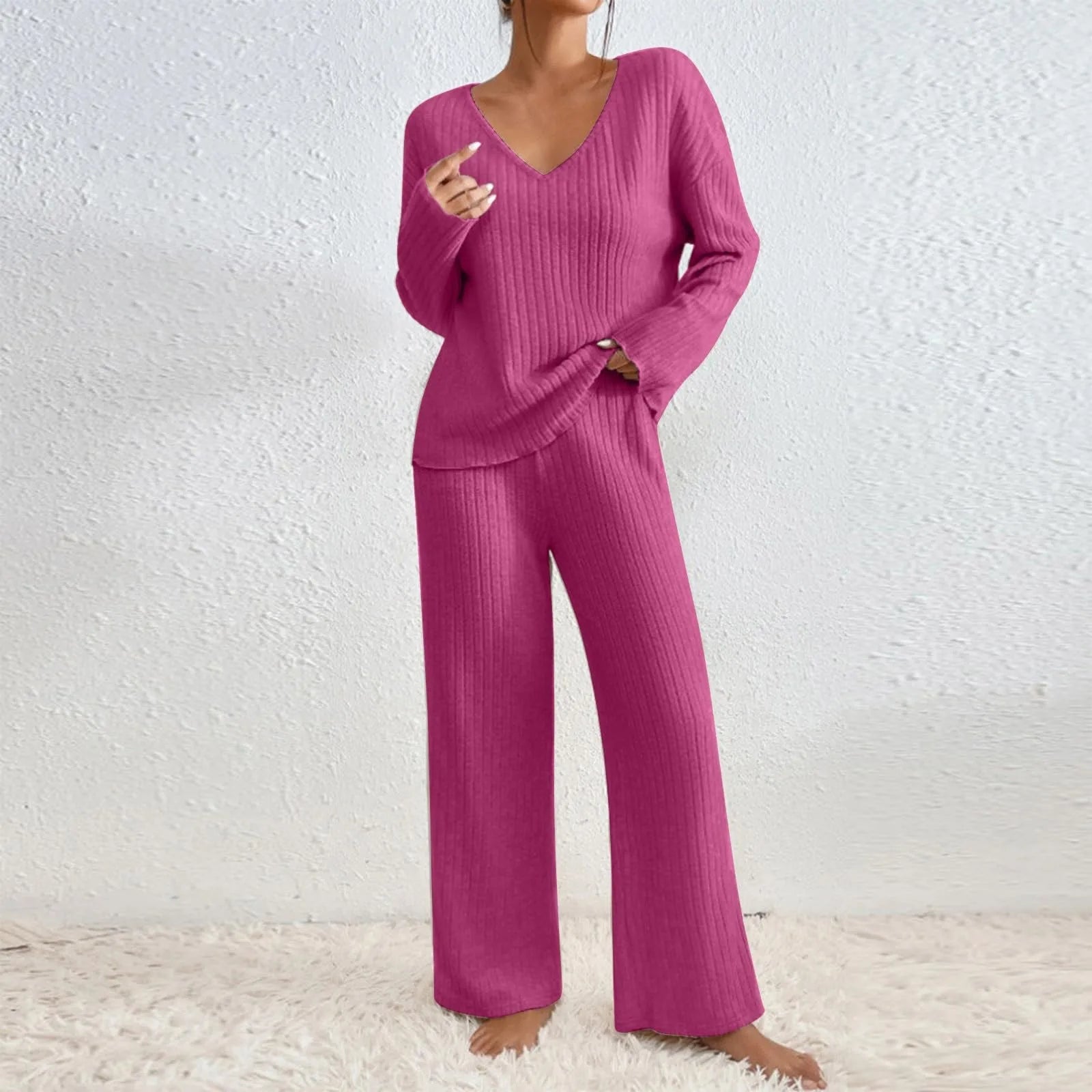 Jane™ - Örgü İki Parça Set