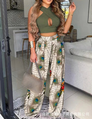 Nadine | Yaz Şık Pantolon Seti Kadınlar için