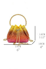 Beuteltasche „Carlin Diamente“ ile Şal Gribi
