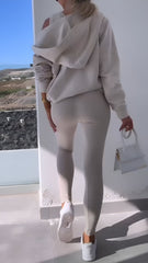 Cosyset - kapüşonlu sweatshirt ile hırka