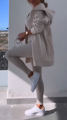 Cosyset - kapüşonlu sweatshirt ile hırka
