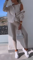 Cosyset - kapüşonlu sweatshirt ile hırka