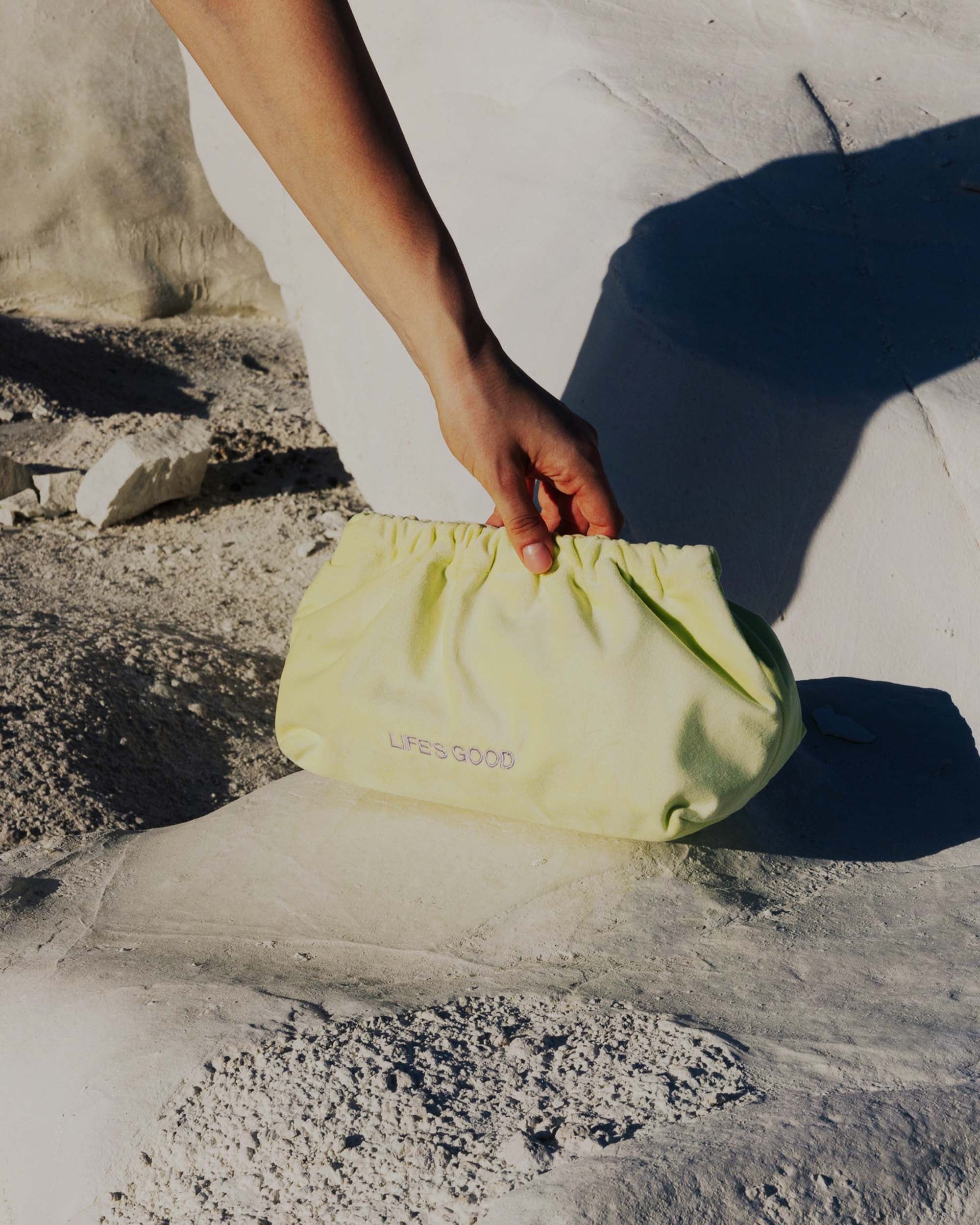 Bunu Yap - Kadife Clutch Çanta