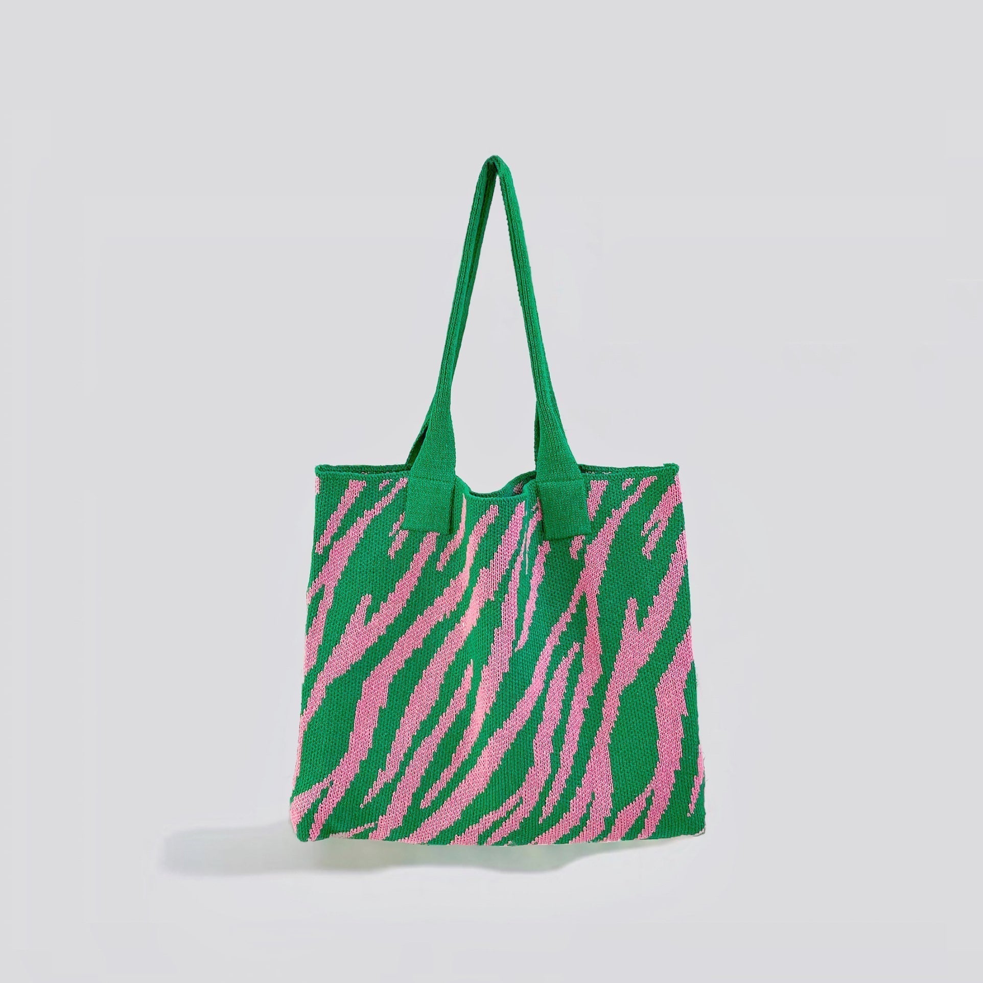 Zebra Desenli Alışveriş Çantası