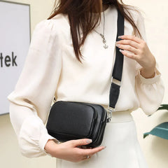 Gerçek Deriden Kadın Çanta, Şık Küçük Kamera Çantaları, İş İçin Moda