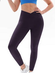 Yüksek Bel ve Kalça Cebi Olan Yeni Yoga Pantolonu
