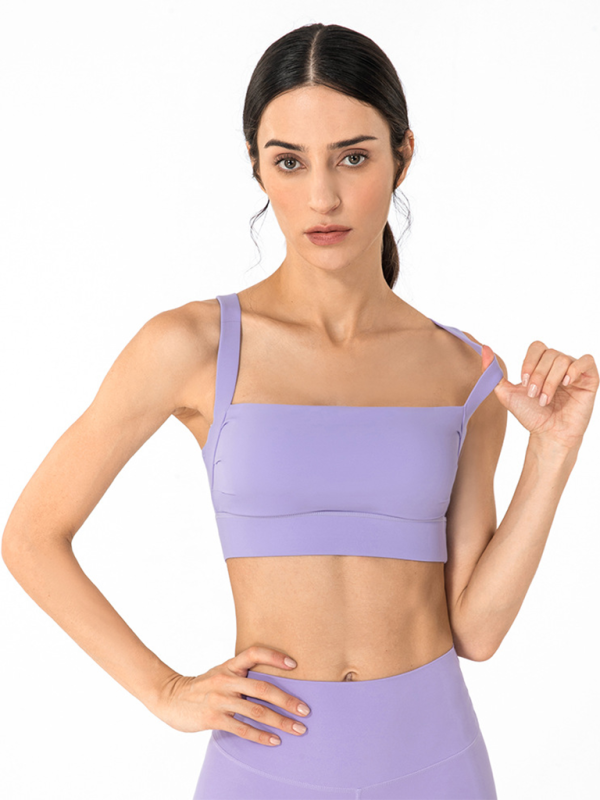 Anti-Buckel-Duruş Düzeltici Göğüs Pedli Spor Sütyeni Fitness Sırt Yoga Yeleği Sütyen