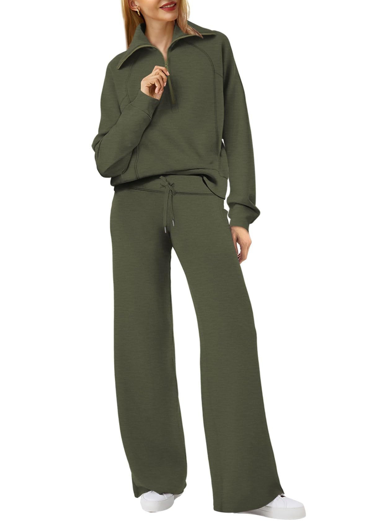 Jenny | Trendy Fermuarlı ve Rahat Set Kıyafeti