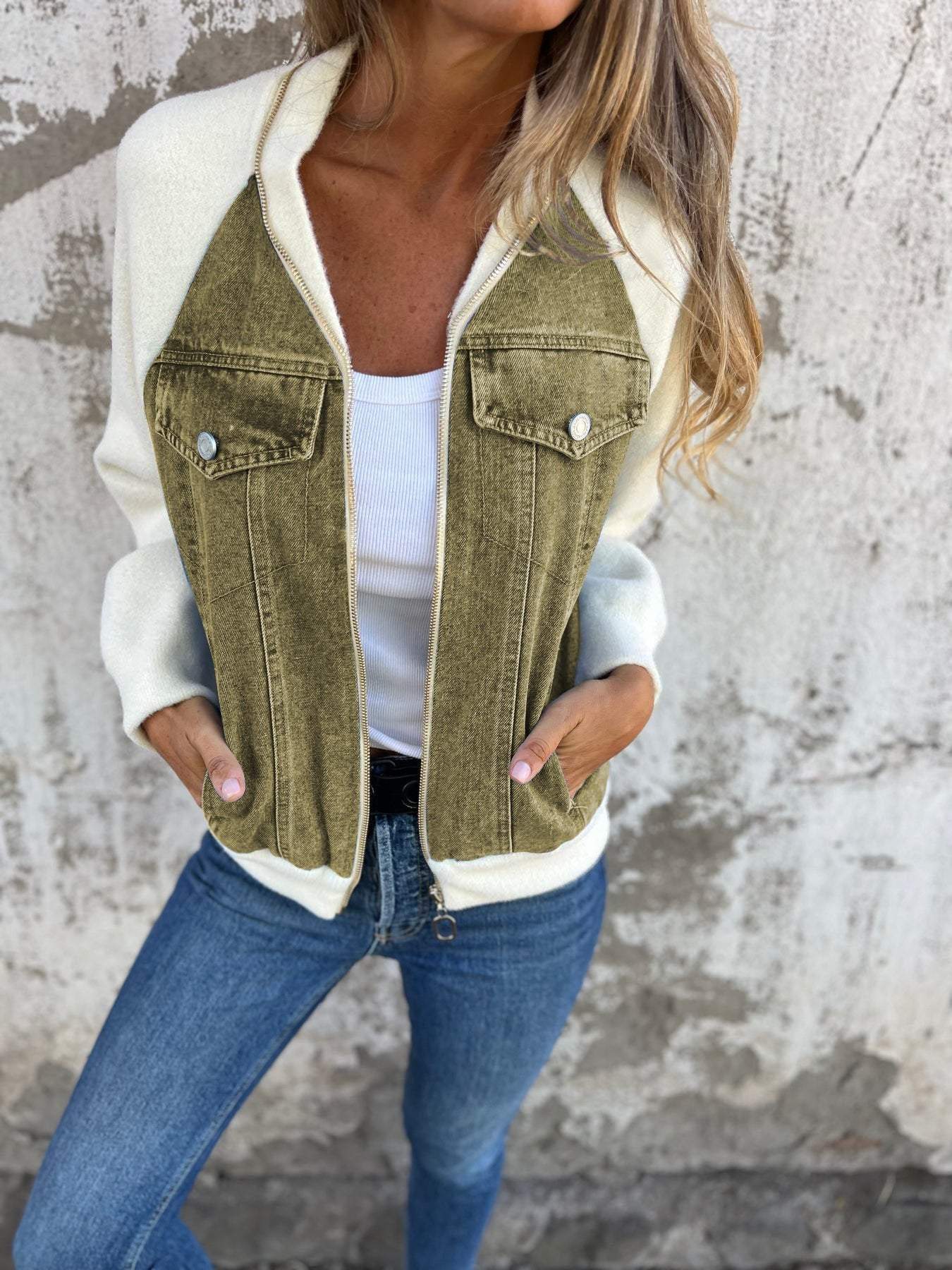 Oliva | Modern Denim Ceket