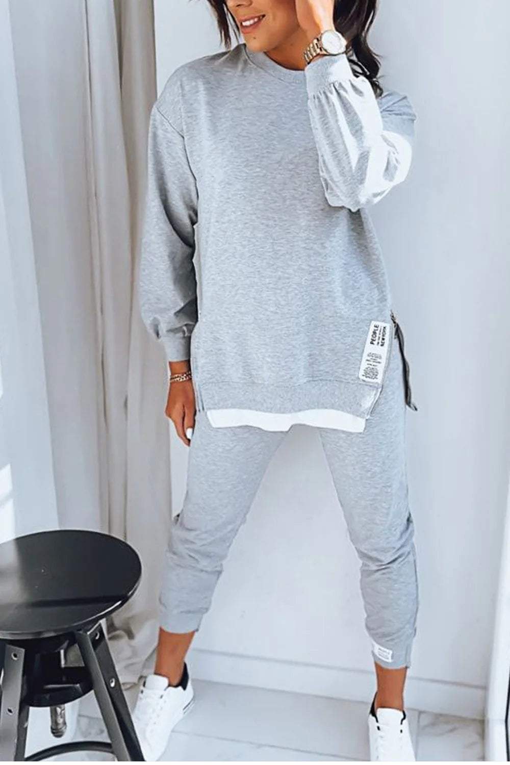 Denise™ - Sweatshirt ve Pantolon Seti