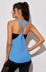 Kadın Fitness Yoga Spor T-Shirt